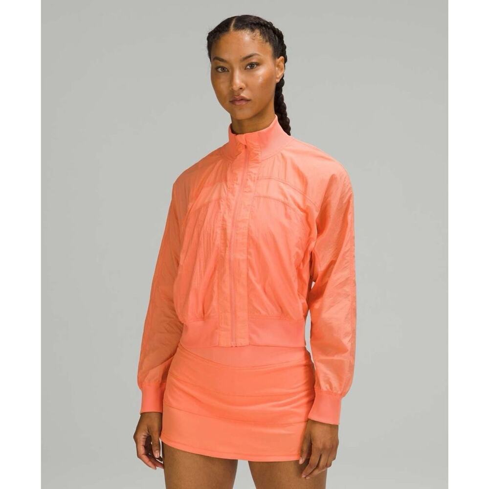 Lululemon Serve It Jacket Golden Apricot Size 8